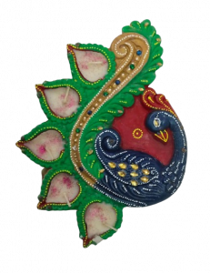 Decorative Peacock Diya