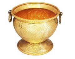 Brass Planter Pot Gamala Chatai