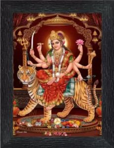 Durga Sitting on Tiger