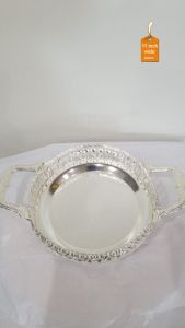 Pooja Plate German Silver
