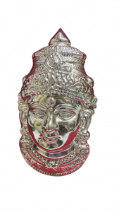 German Silver Devi Face plain