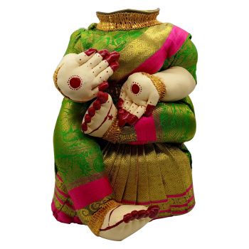 Ammavari Idol (Green Colour) (10 inchs)