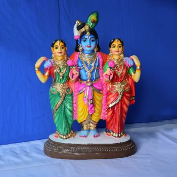 Rukmani Sathyabama samtha Venugopalaswamy idol - Small
